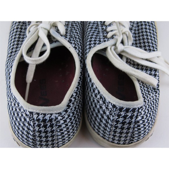 SeaVees Size 8 Sneaker Black Fabric Medium (B,‎ M) Monterey Lace Up Women - Picture 8 of 11